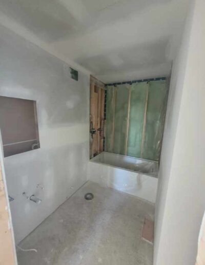 Perfectly done Drywall Installation. Drywall and taping in a new house.