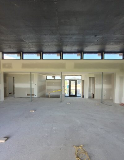 Perfectly done Drywall Installation. Drywall and taping in a new house.