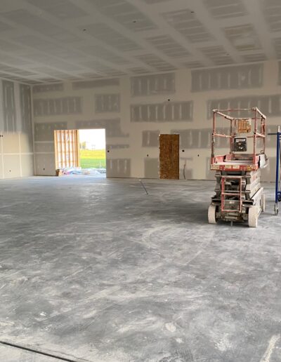 Drywall Installation Perfectly done on ceilings and walls. Drywall and taping in a new house.