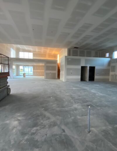 Drywall Installation Perfectly done on ceilings and walls. Drywall and taping in a new house.